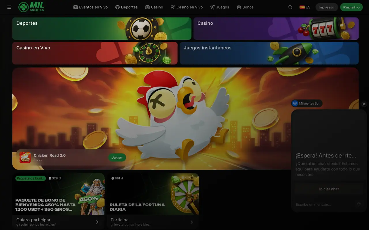 Lobby de juegos